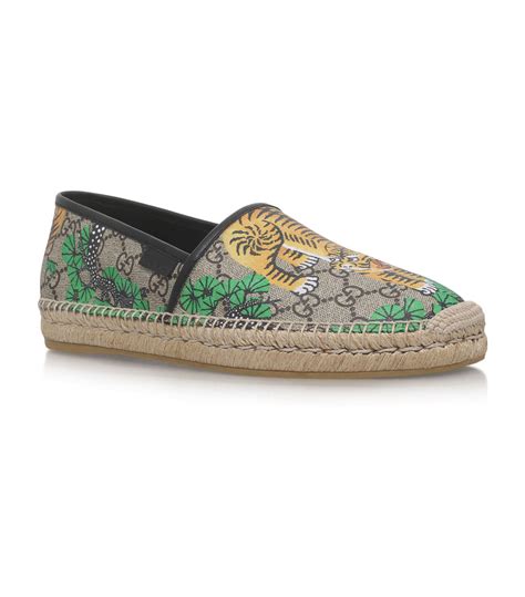 gucci espadrilles tiger|gucci platform espadrilles.